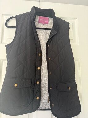 Savile Row Quilted Black Sleeveless Vest